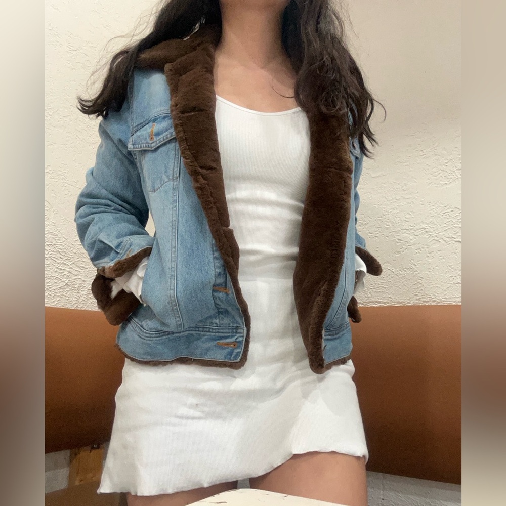Authentic Fur Jean Jacket